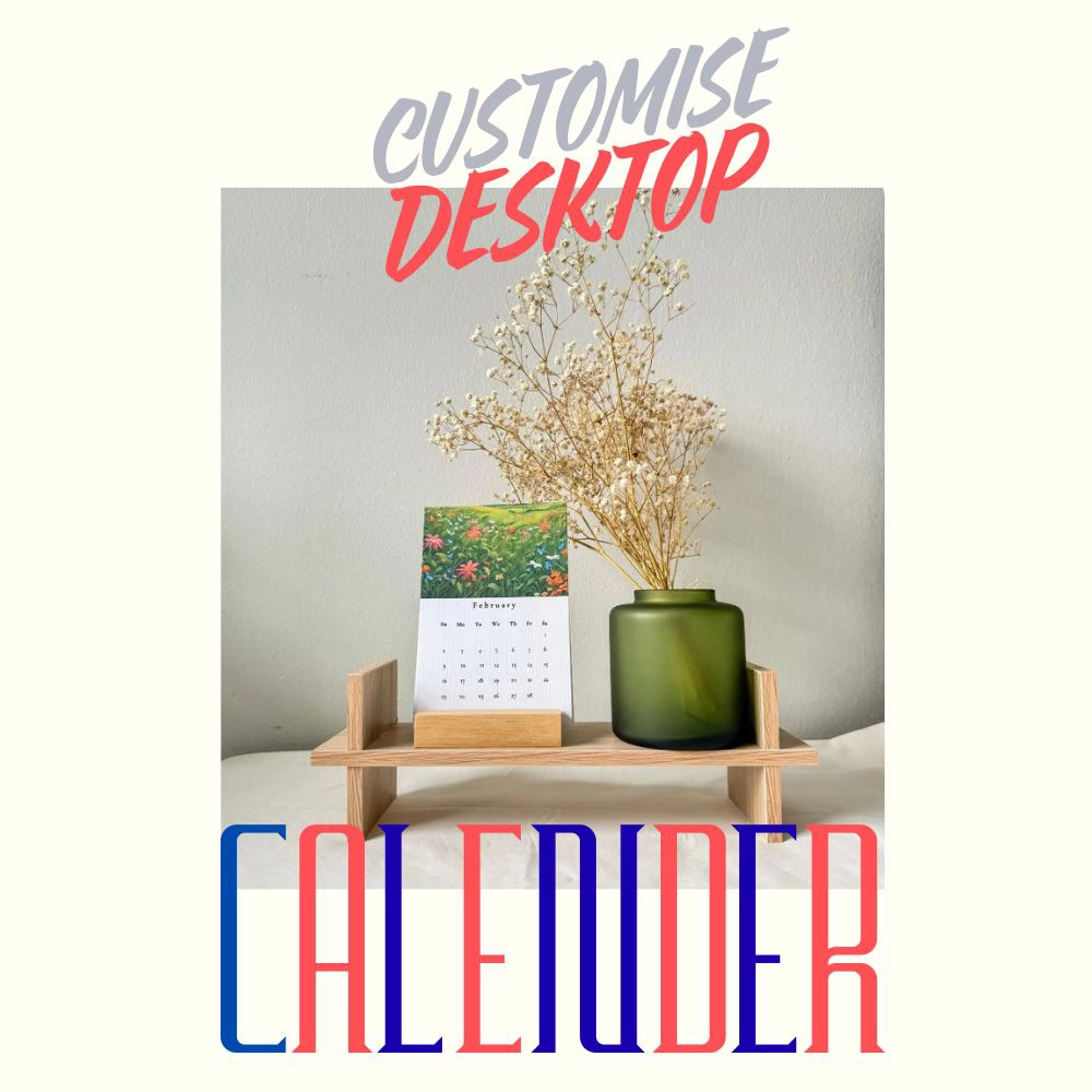 Custom Desktop Calendar