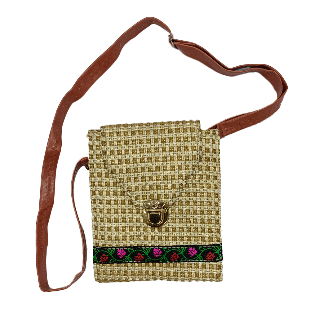 Handmade Jute Sling Bag