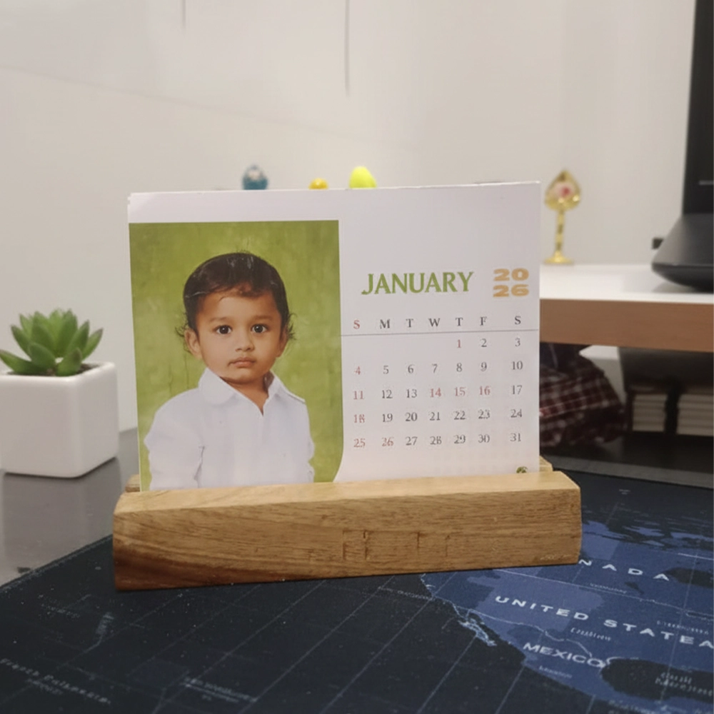 Custom Desktop Calendar - Gallery View 4